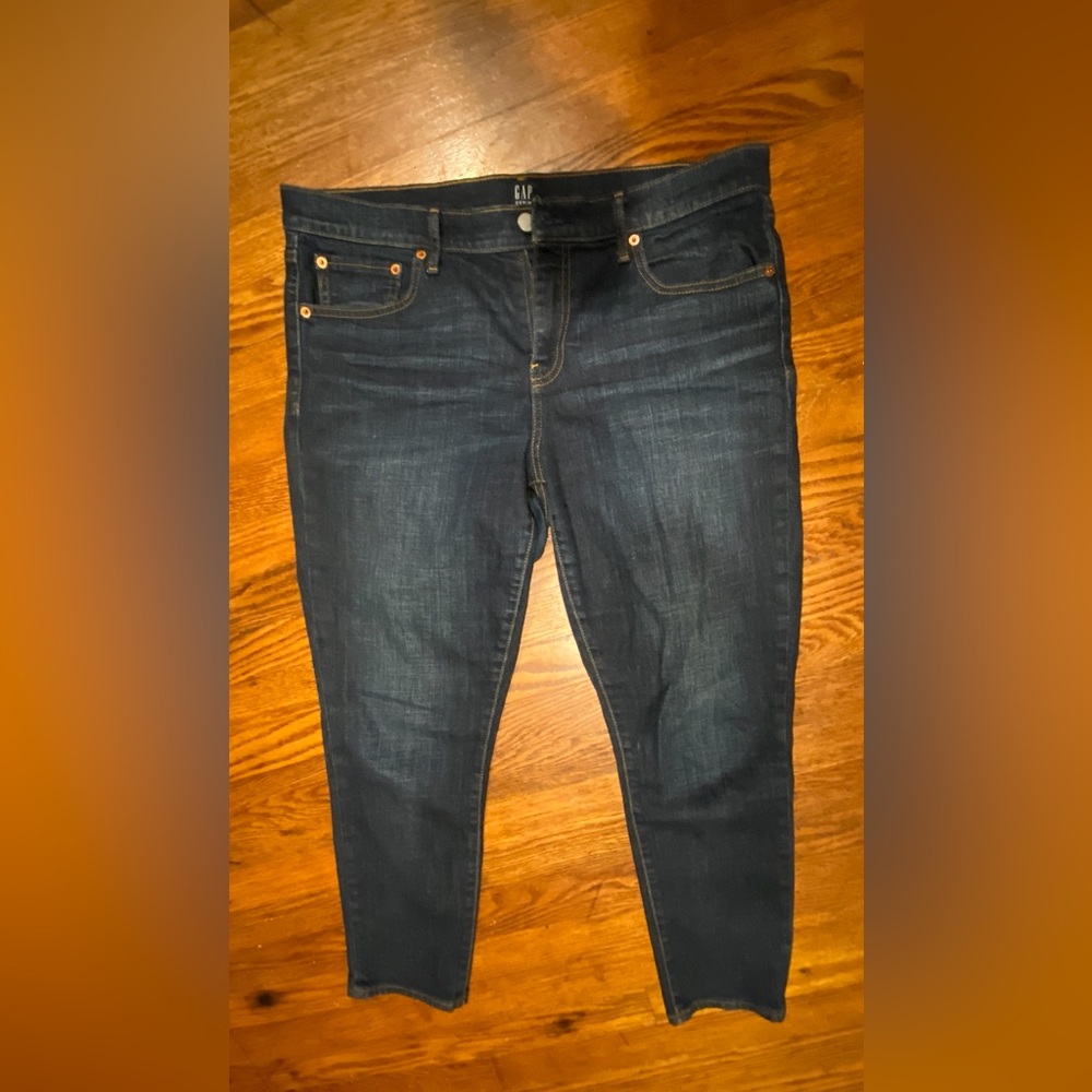 GAP Women's Deep Indigo Skinny Jeans